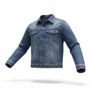 American Eagle L oversized 100% cotton classic jean jacket